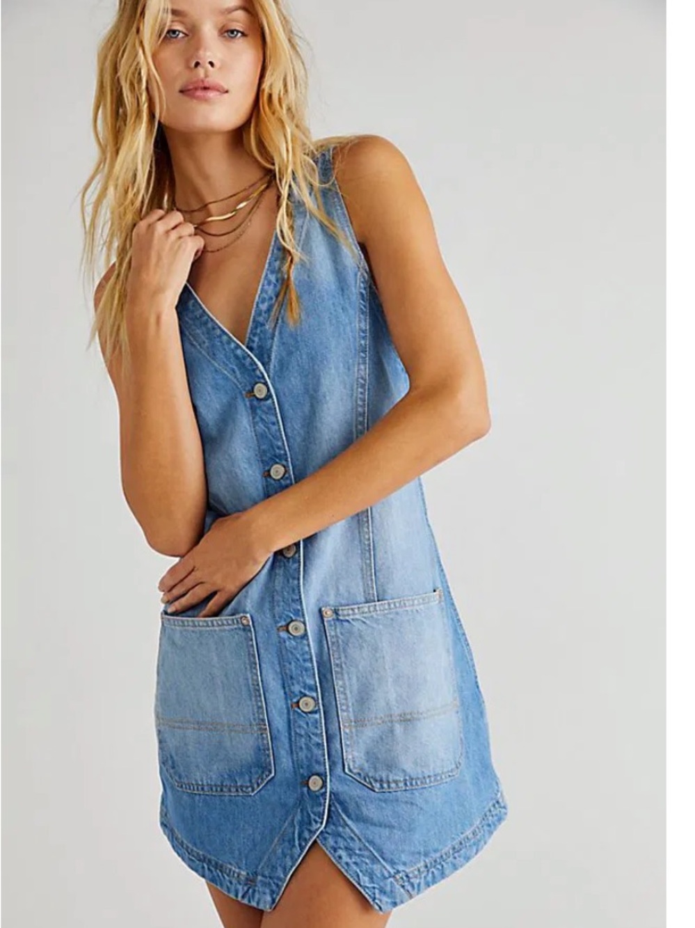We The Free Out Of Office Vest Dress Size Large
